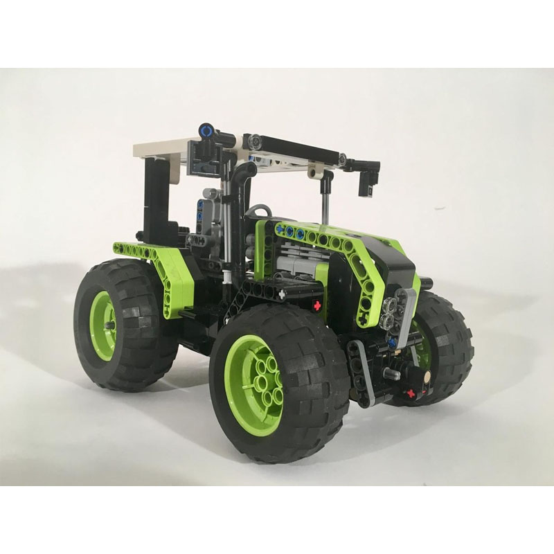 Urban Farming And Urban Agriculture - MOC-97333 Bloques de Construcción de Tractor