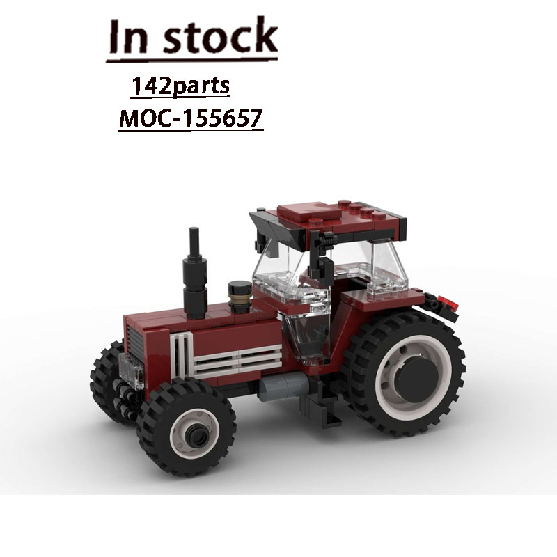 Urban Farming And Urban Agriculture - MOC-155657 Tractor Agrícola Retro Urbano, Bloques