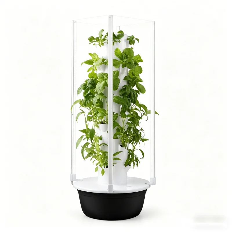 Torre Hidropónica Spacetree de - Hydroponic Tower Planter reseña y precio