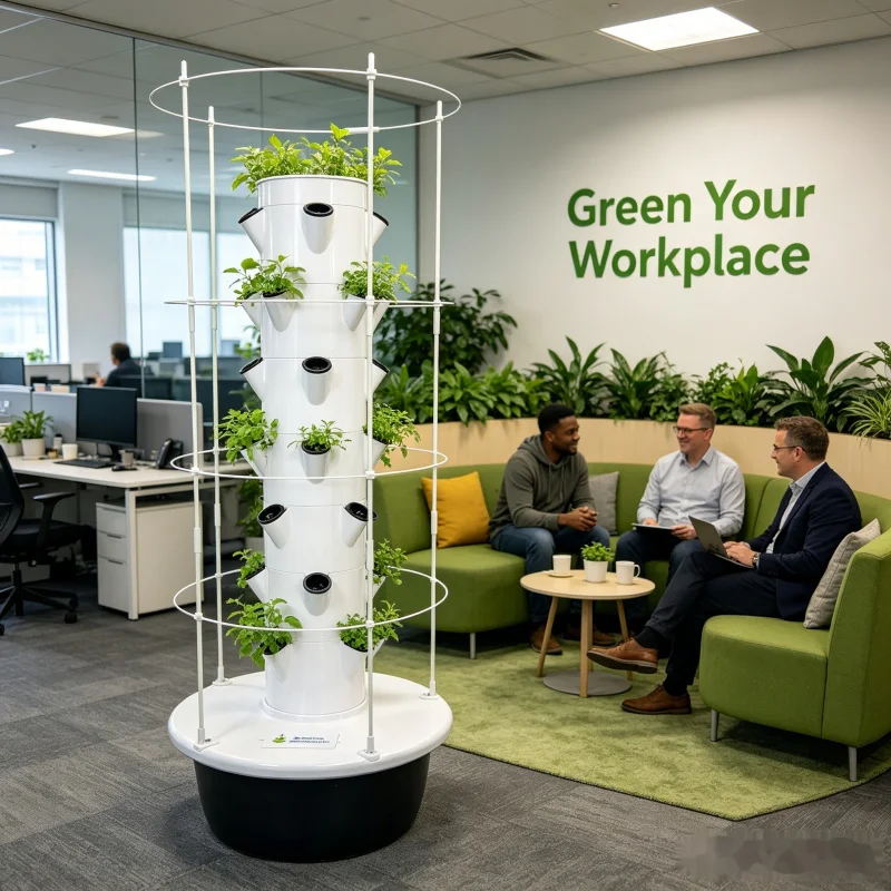 Torre Hidropónica Vertical Spa - Hydroponic Tower Planter reseña y precio