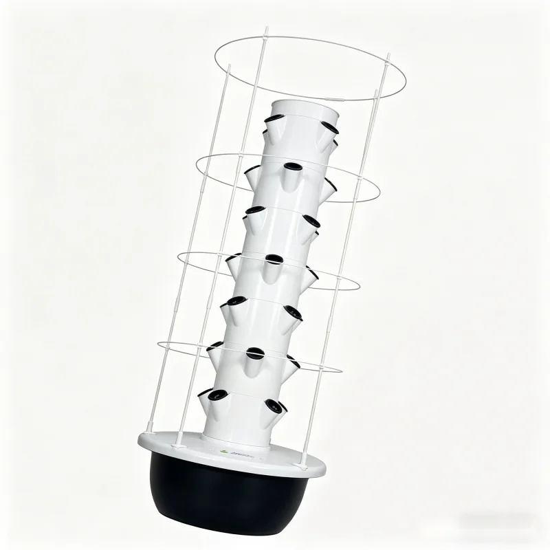 Torre de Cultivo Vertical Inte - Hydroponic Tower Planter reseña y precio