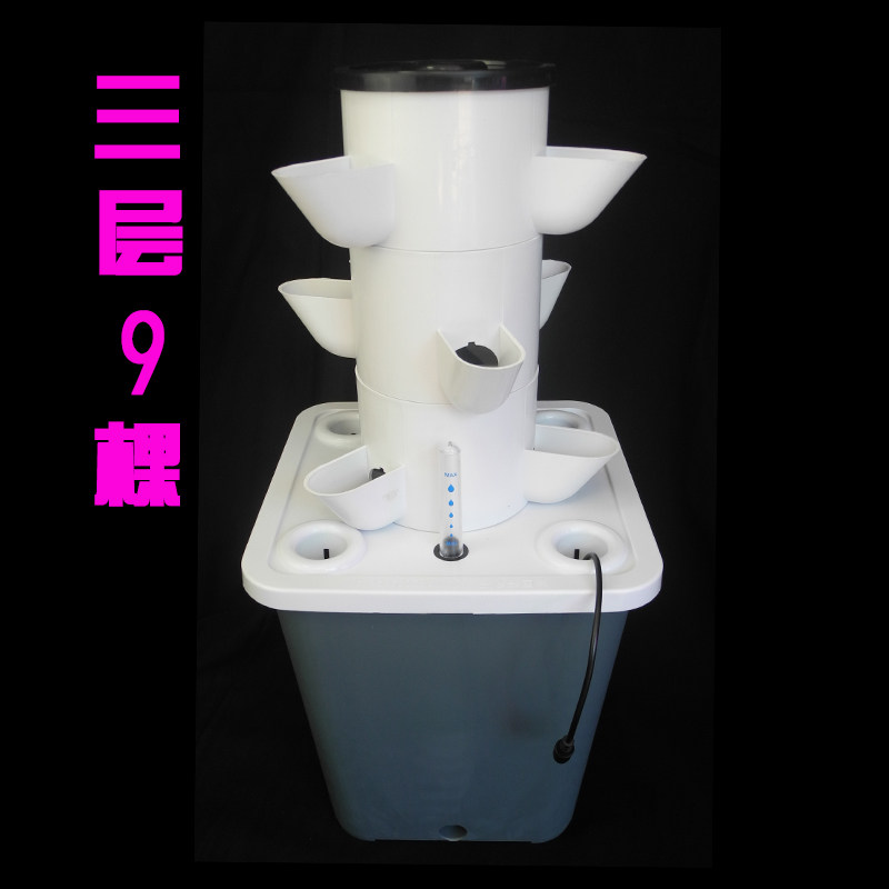 Cultivo hidropónico tridimensi - Hydroponic Tower Planter reseña y precio