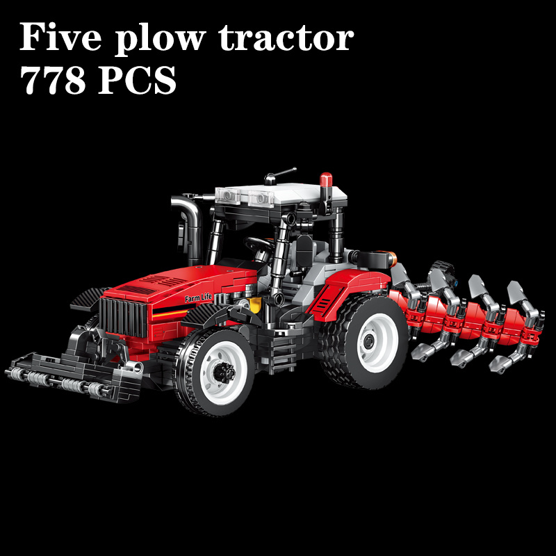Tractor de granjero con remolq - Urban Farming For Kids reseña y precio