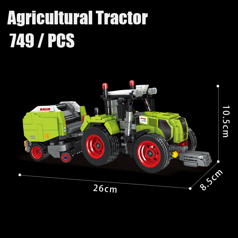 Tractor de granjero con remolq - Urban Farming For Kids reseña y precio
