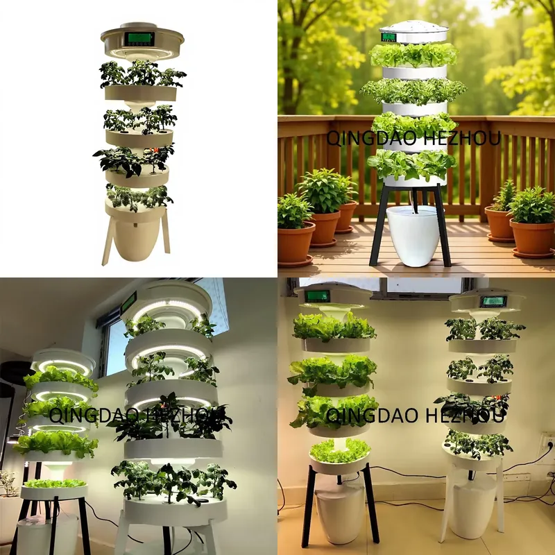 Sistema Hidropónico Inteligent - Hydroponic Tower Planter reseña y precio