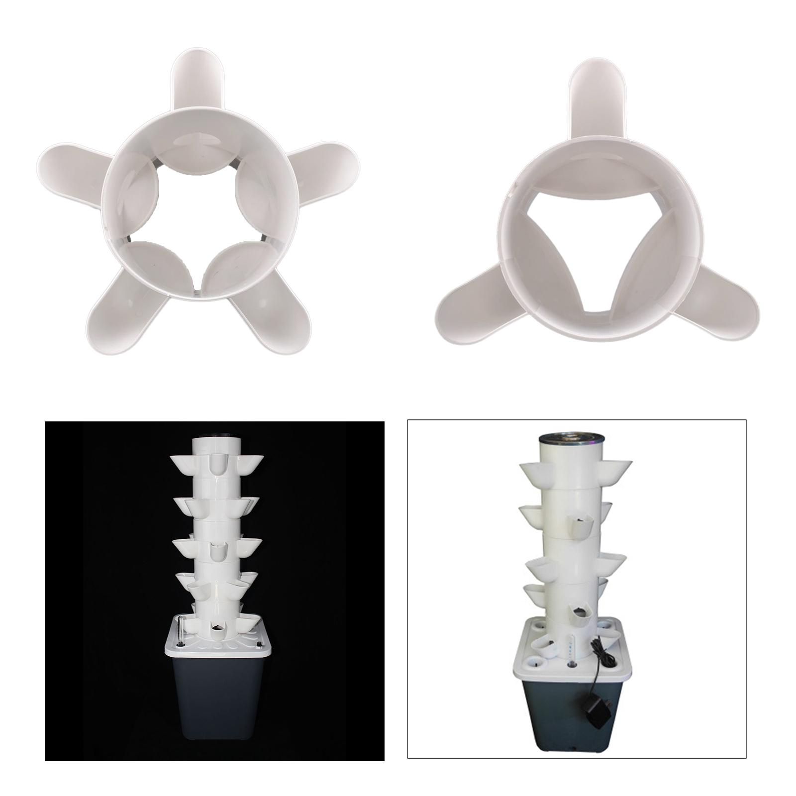 Macetero de jardín Vertical, t - Hydroponic Tower Planter reseña y precio