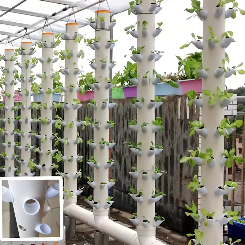 Juego de 10 macetas hidropónic - Hydroponic Tower Planter reseña y precio
