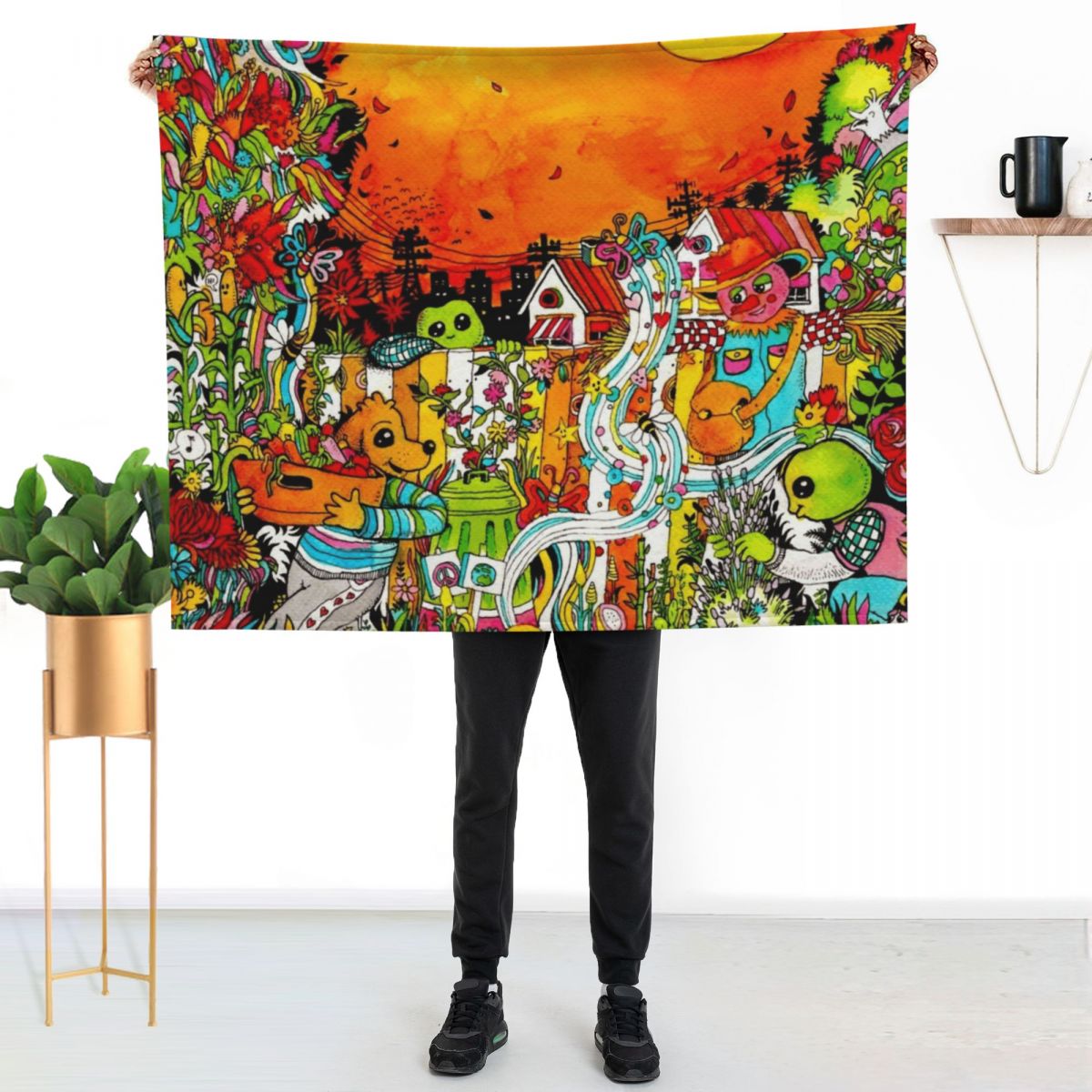 Manta de felpa suave Urban Far - Urban Farming Home reseña y precio