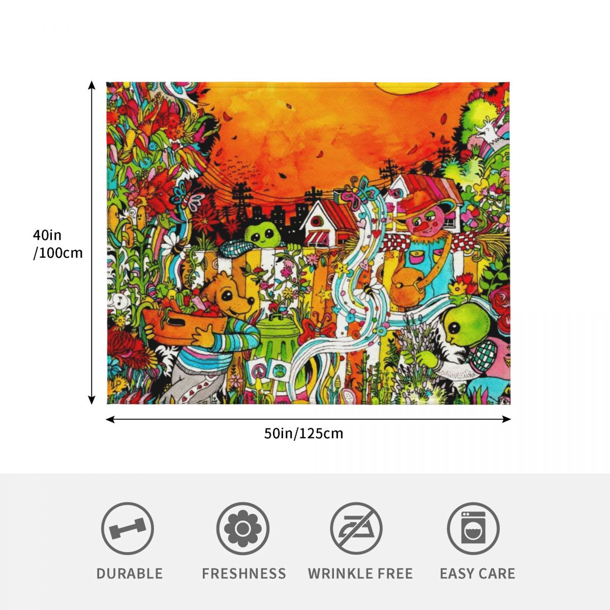 Manta de felpa suave Urban Far - Urban Farming Home reseña y precio